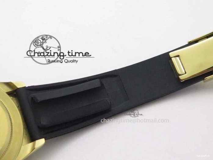 Maker Black A7750@6 Rubber BP Markers Sticks Daytona Gold Strap On Dial Subdial YG 0503